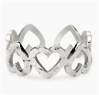 Ringe Kidult Dame Style 103 in Stahl 821004